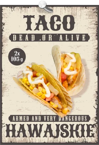 Tacos HAWAJSKIE 2x 105 g